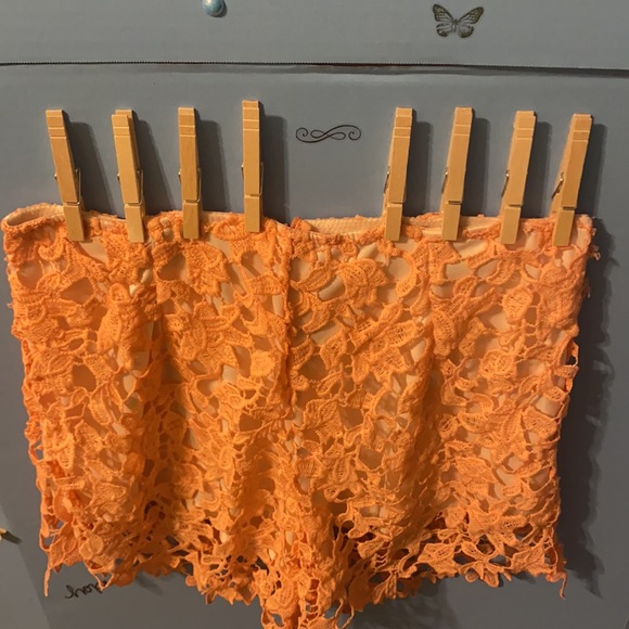 2pcs peach colored lace wear - Picture 7 of 10